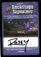 Backstage Signature - Rosie